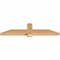 Ekena Millwork Eugene Smooth Timber Gable Bracket, Western Red Cedar, 60"W x 15"H x 3 1/2"D x 5 1/2"F, 6/12 Pitch GBW060X15X0406EUG00SWR - alternate 3